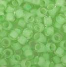 Toho Glass perle 8/0 #0975 - lysegrønn  thumbnail