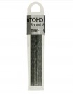 Toho Glass Perler 8/0 4g #9BF - gråsvart thumbnail