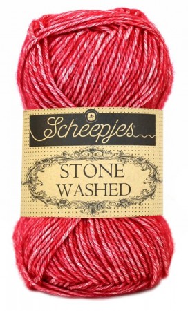 Stone Washed - 807 Red Jasper